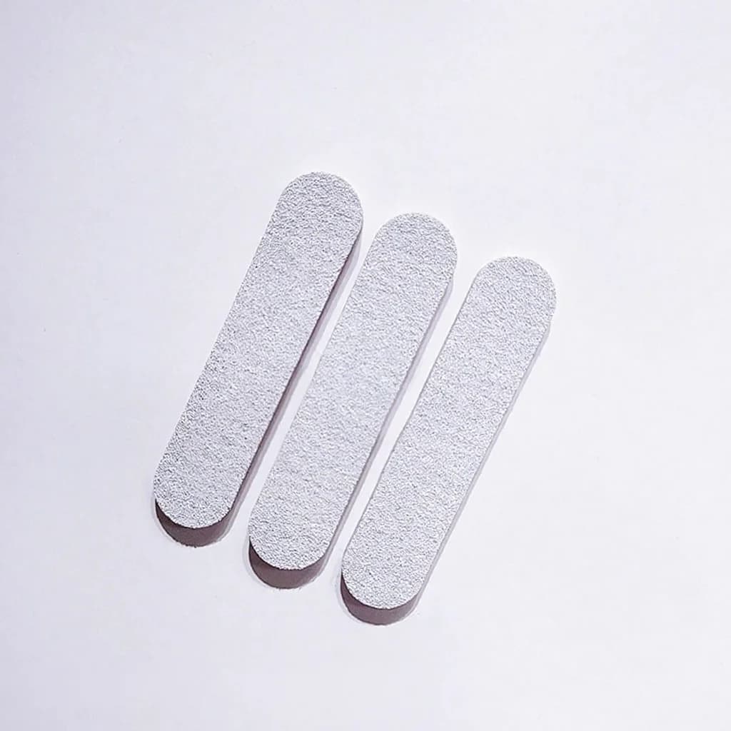 Mini Lixa de Esponja Dupla Face, Bastão de Lixar 9x2cm