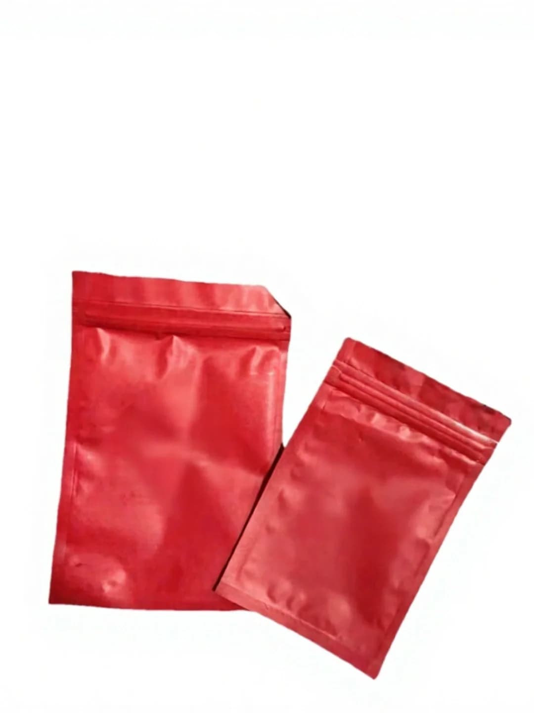 Sacos Plásticos Ziplock Foscos para Ferramentas de Unha e Unhas Postiças