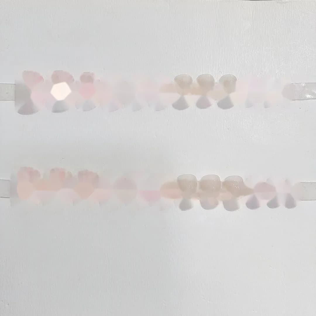 Conjunto de Unhas Postiças Vermelhas 24 Peças Estilo Simples e Elegante